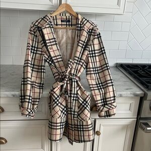 Burberry Classic Check Trench Coat